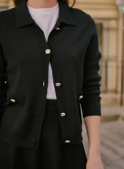 Outlet Gilet Melba Mailles