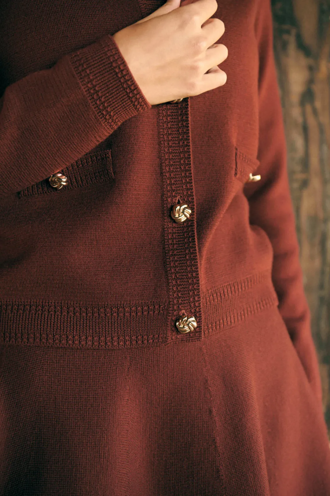 Gilet Melba Mailles