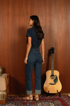 Jean à revers Pietro Pantalons|Jeans