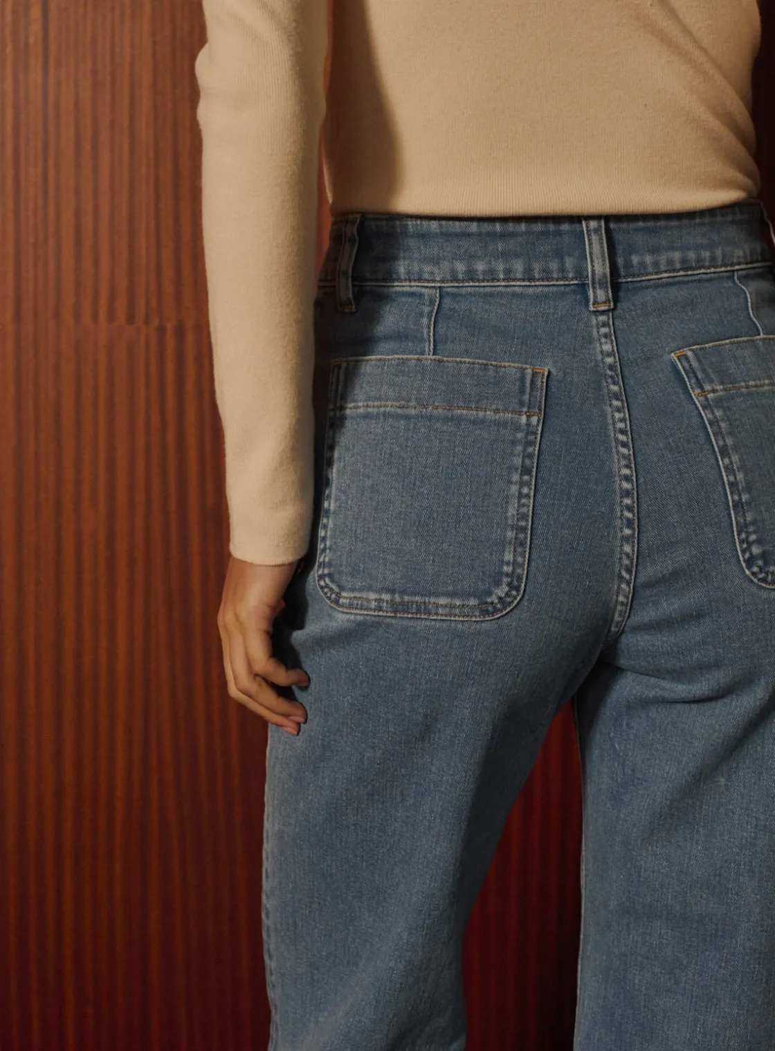 Outlet Jean Bootcut Petra Pantalons|Jeans
