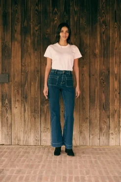 Online Jean bootcut Petra Pantalons|Jeans