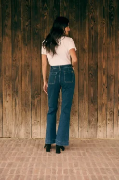 Online Jean bootcut Petra Pantalons|Jeans