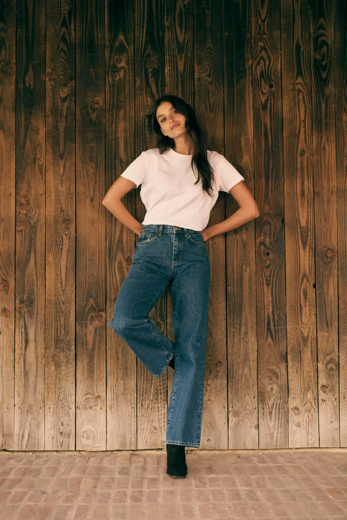 Clearance Jean straight Perrine Pantalons|Jeans