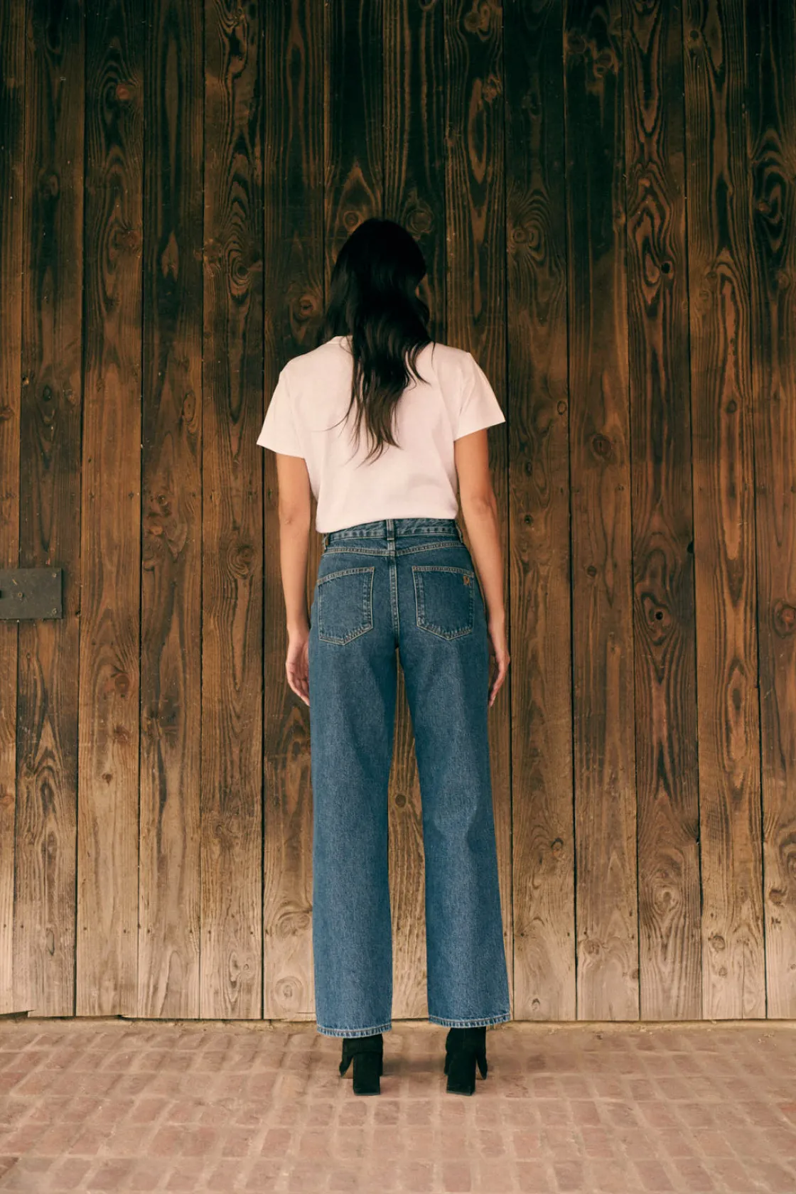 Clearance Jean straight Perrine Pantalons|Jeans