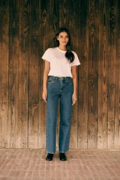Clearance Jean straight Perrine Pantalons|Jeans