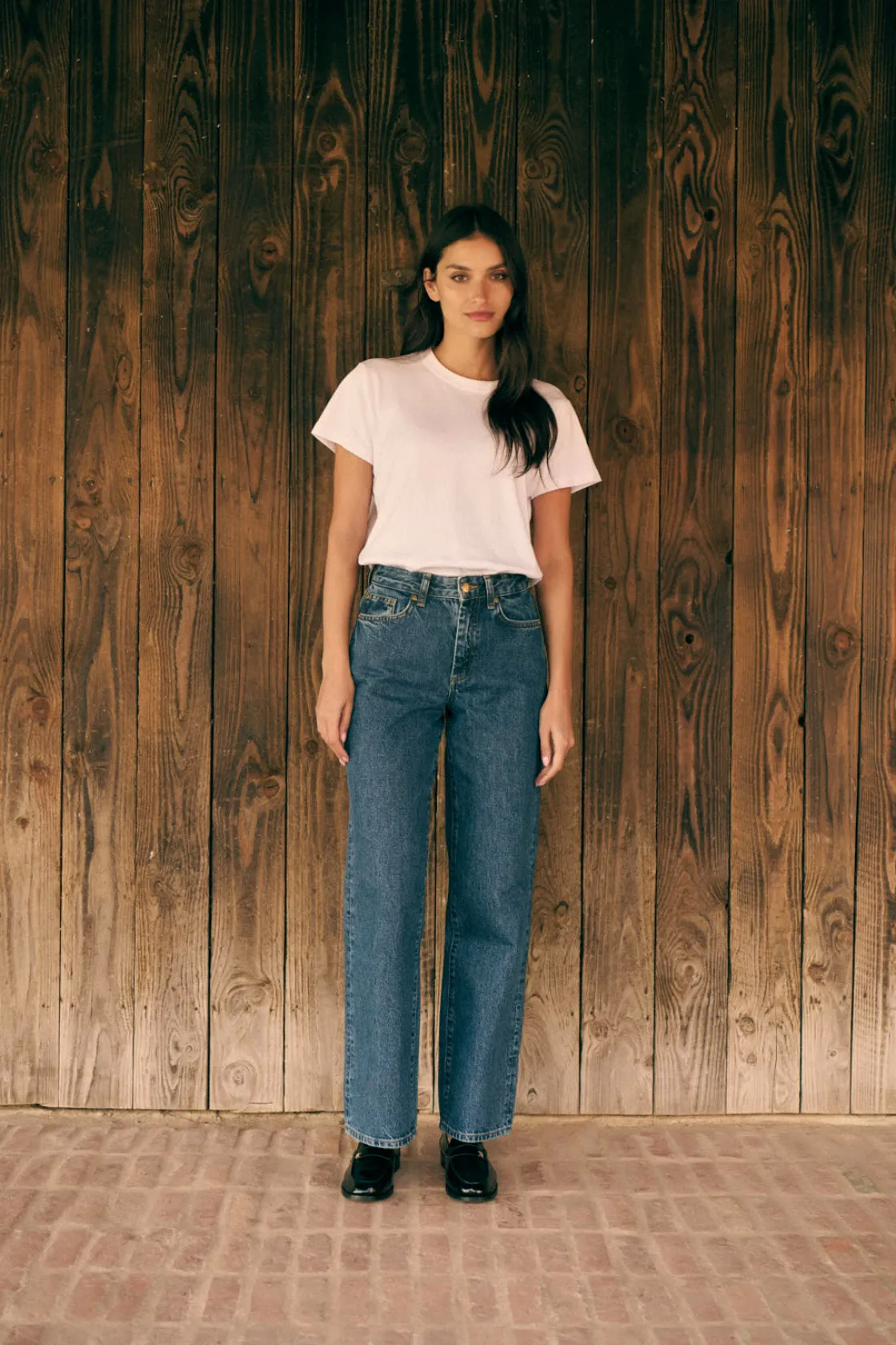 Clearance Jean straight Perrine Pantalons|Jeans