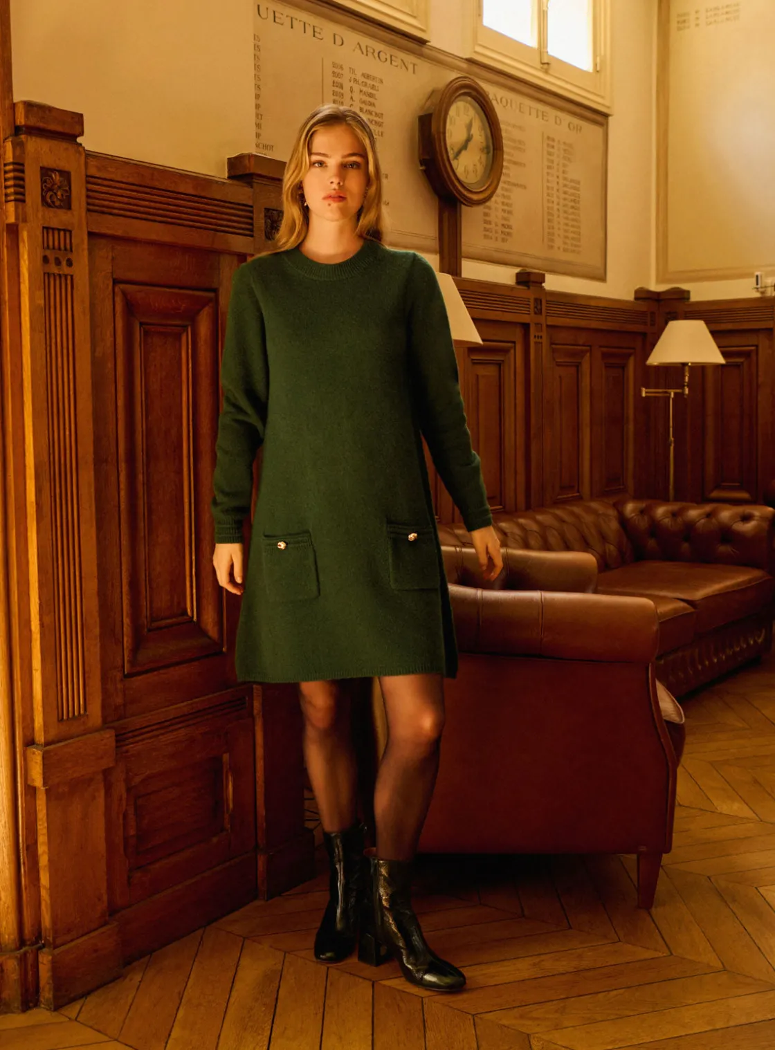 New Robe en maille Ross Robes