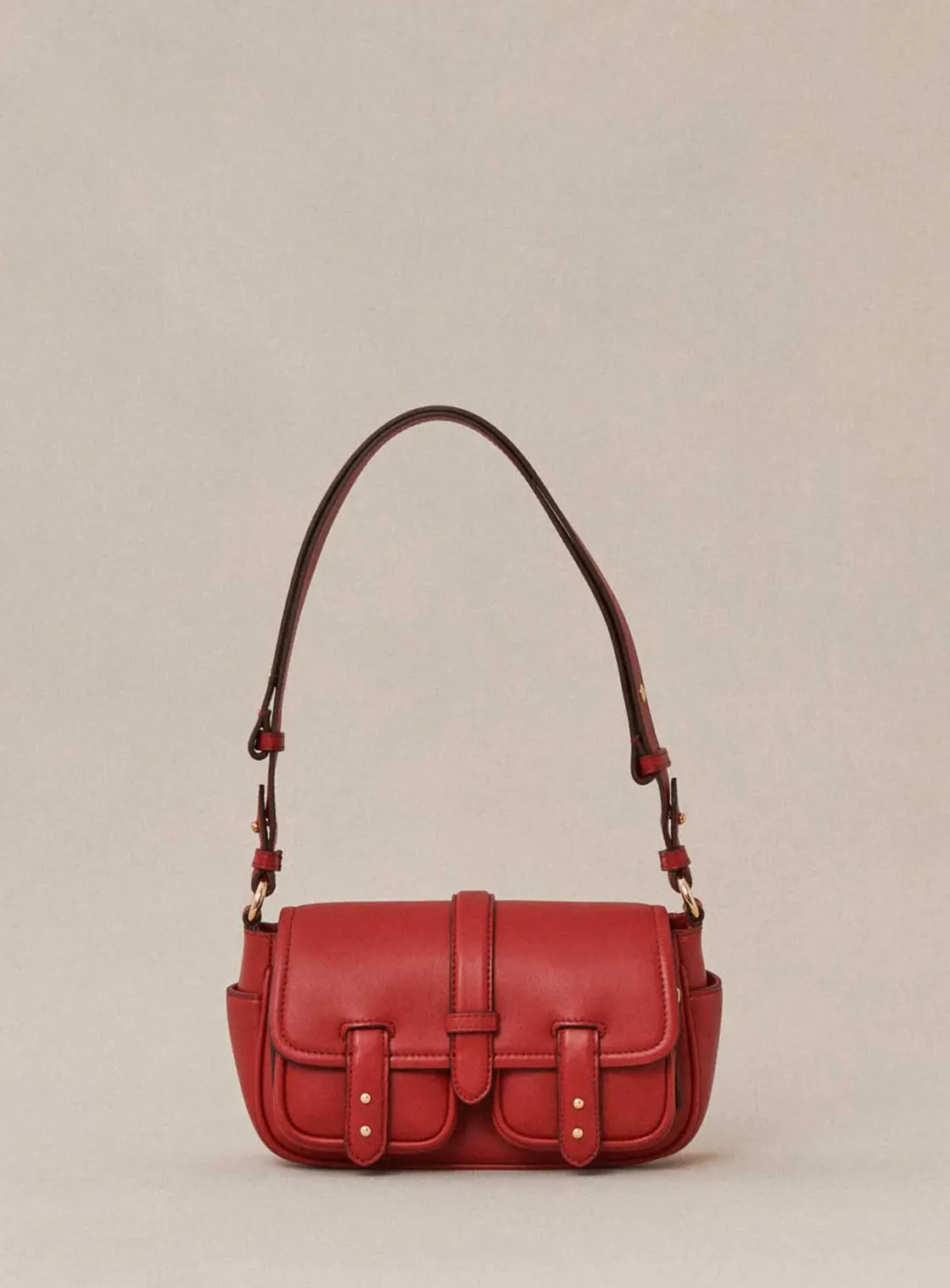 Sac mini Steve Sacs Portés Épaules|Sacs En Cuir