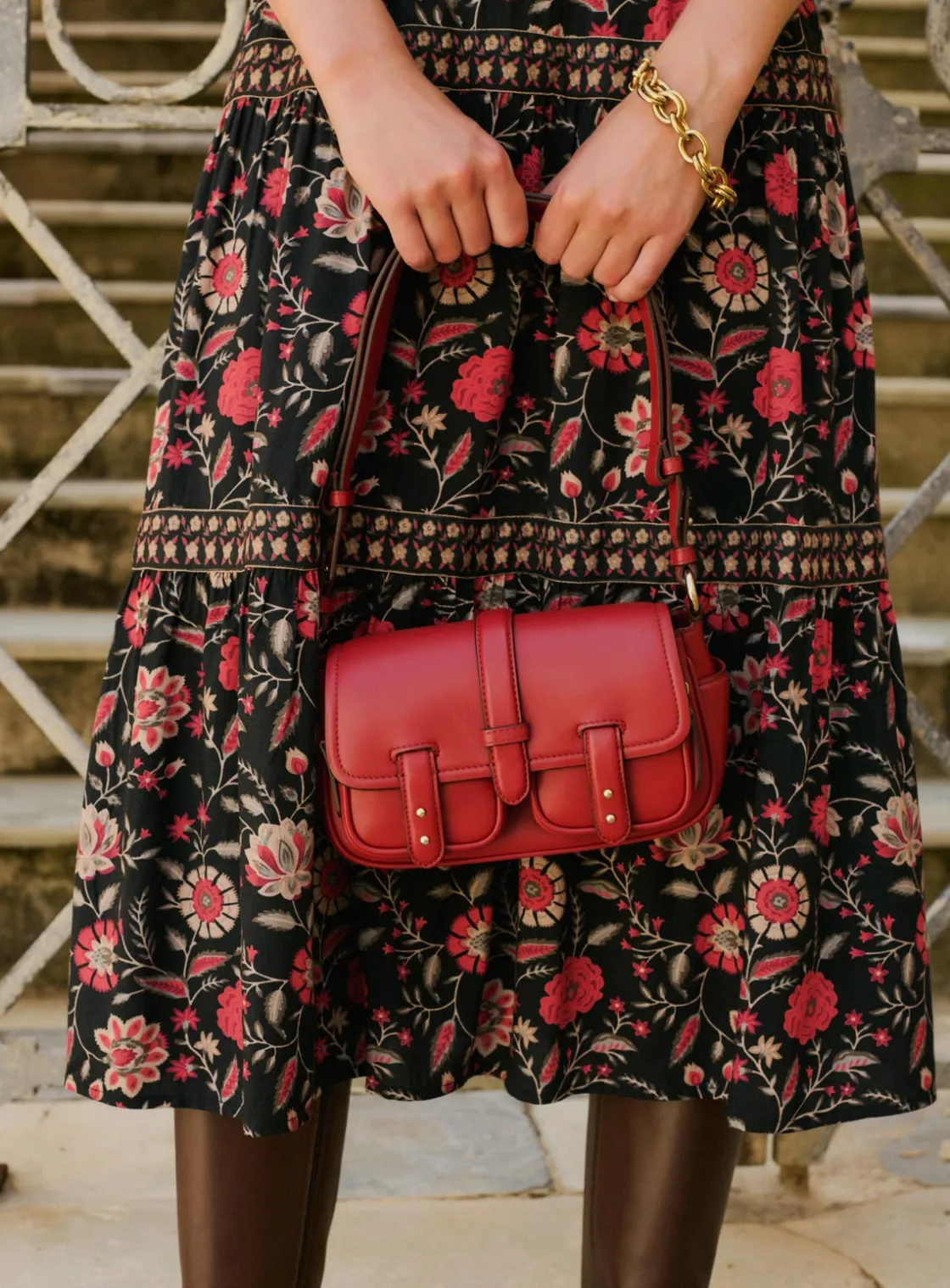 Sac mini Steve Sacs Portés Épaules|Sacs En Cuir